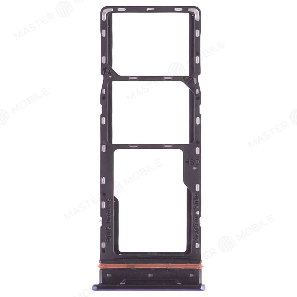 Держатель сим-карты для Infinix Note 10 Pro (X695C) (синий) фото №1