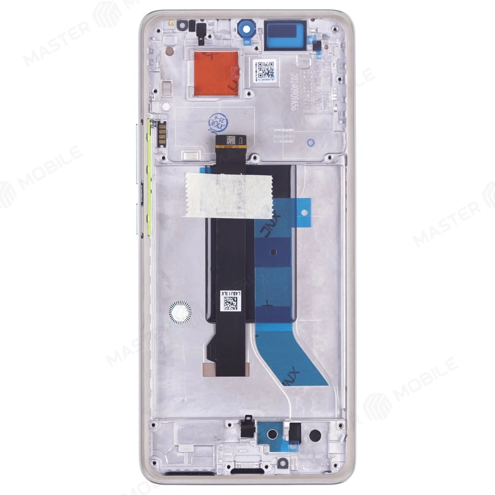 Дисплей для Xiaomi Poco X7 (24095PCADG) / Redmi Note 14 Pro 5G (24090RA29G) + тачскрин (зеленый) (в рамке) (ORIG100) (SP) фото №2