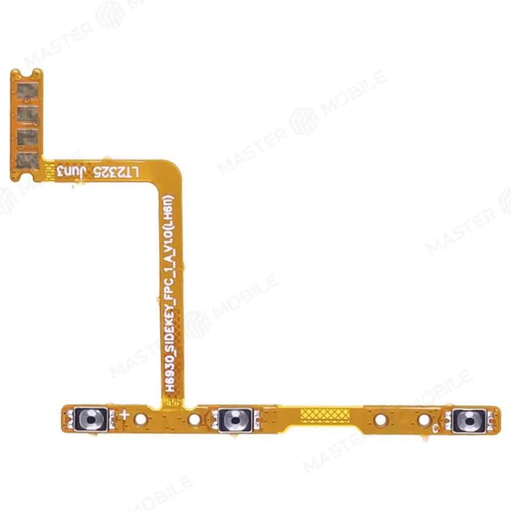 Шлейф для Tecno Pova Neo 3 (LH6n) с комп. (на кнопку включения и кнопки громкости) фото №1