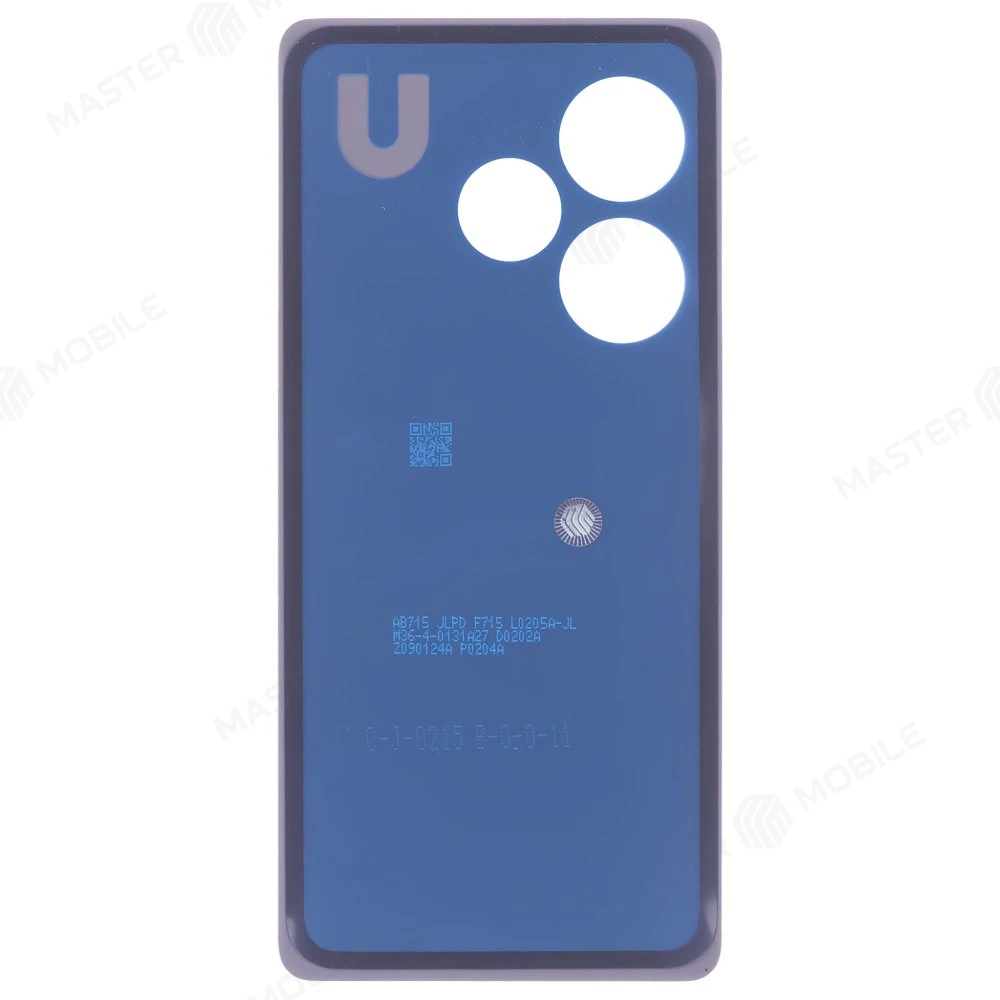 Задняя крышка для Realme GT 6 (RMX3851) (серебристый) фото №2