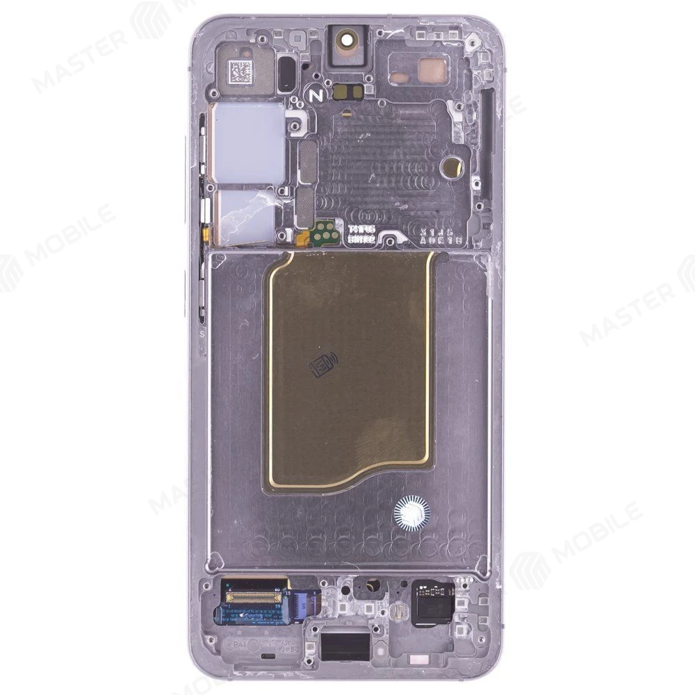 Дисплей для Samsung S931 Galaxy S25 + тачскрин (серый) (в рамке) (ORIG100) (возможен дефект ЛКП) фото №2