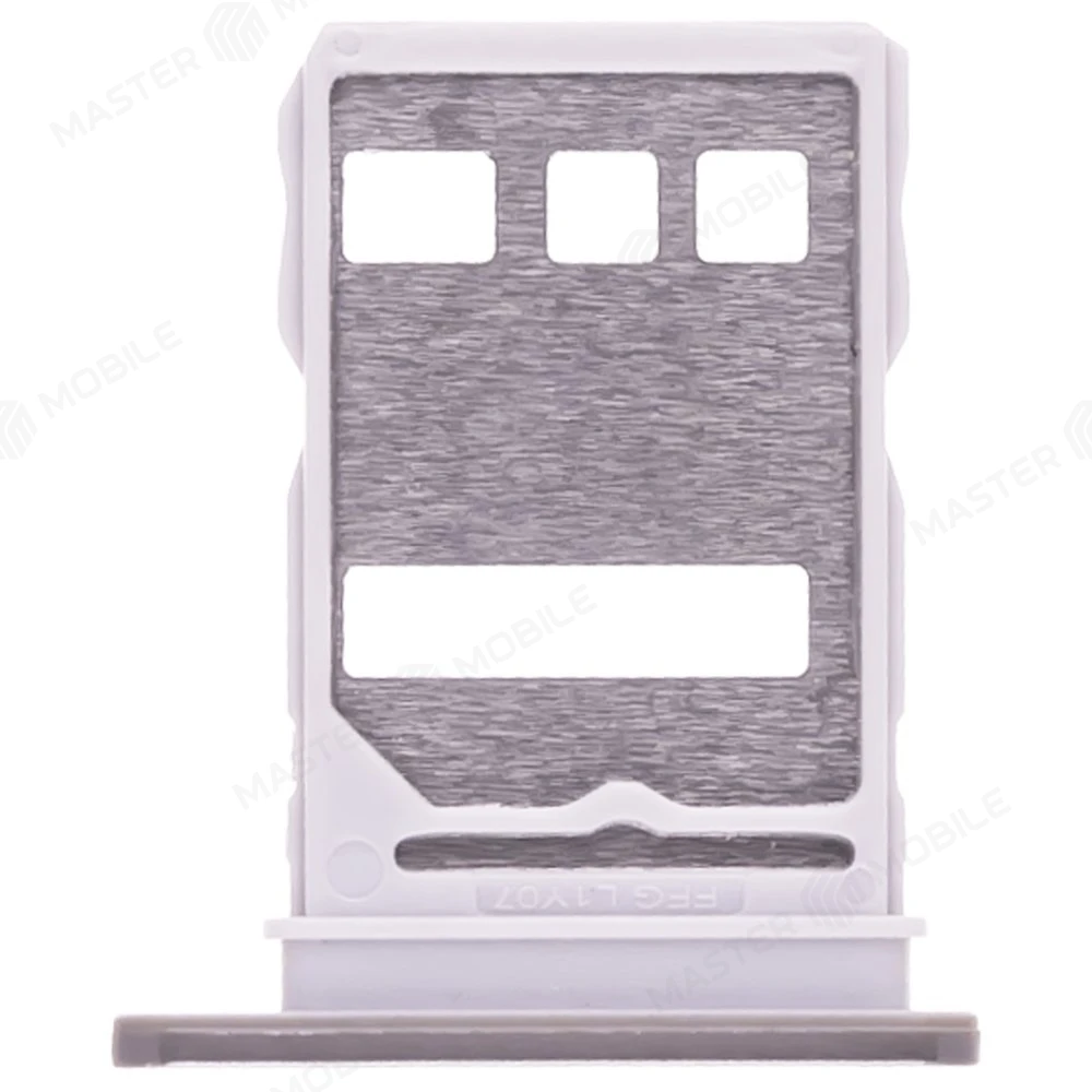 Держатель сим-карты для Huawei Nova 11 Pro (GOA-LX9) (серебристый) фото №1