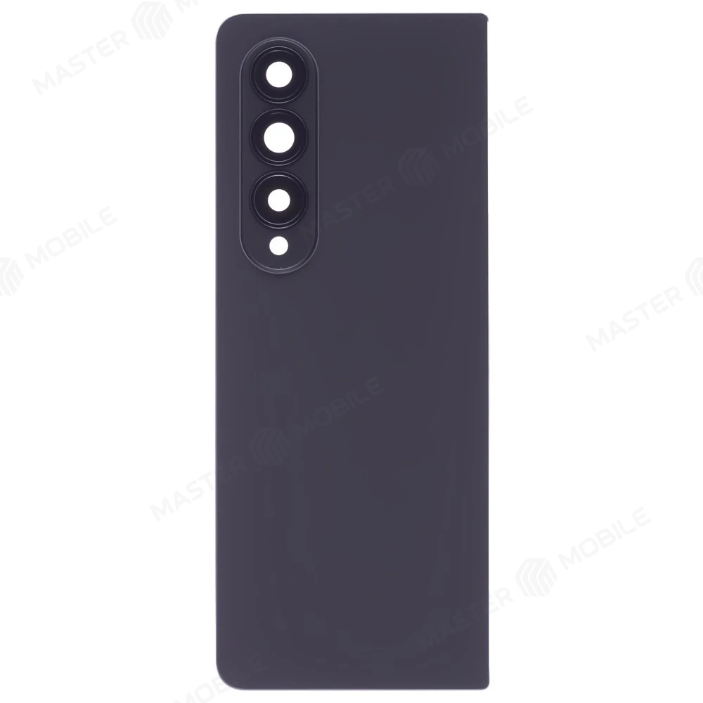 Задняя крышка для Samsung F936 Galaxy Z Fold 4 (черный) (в сборе со стеклом камеры)