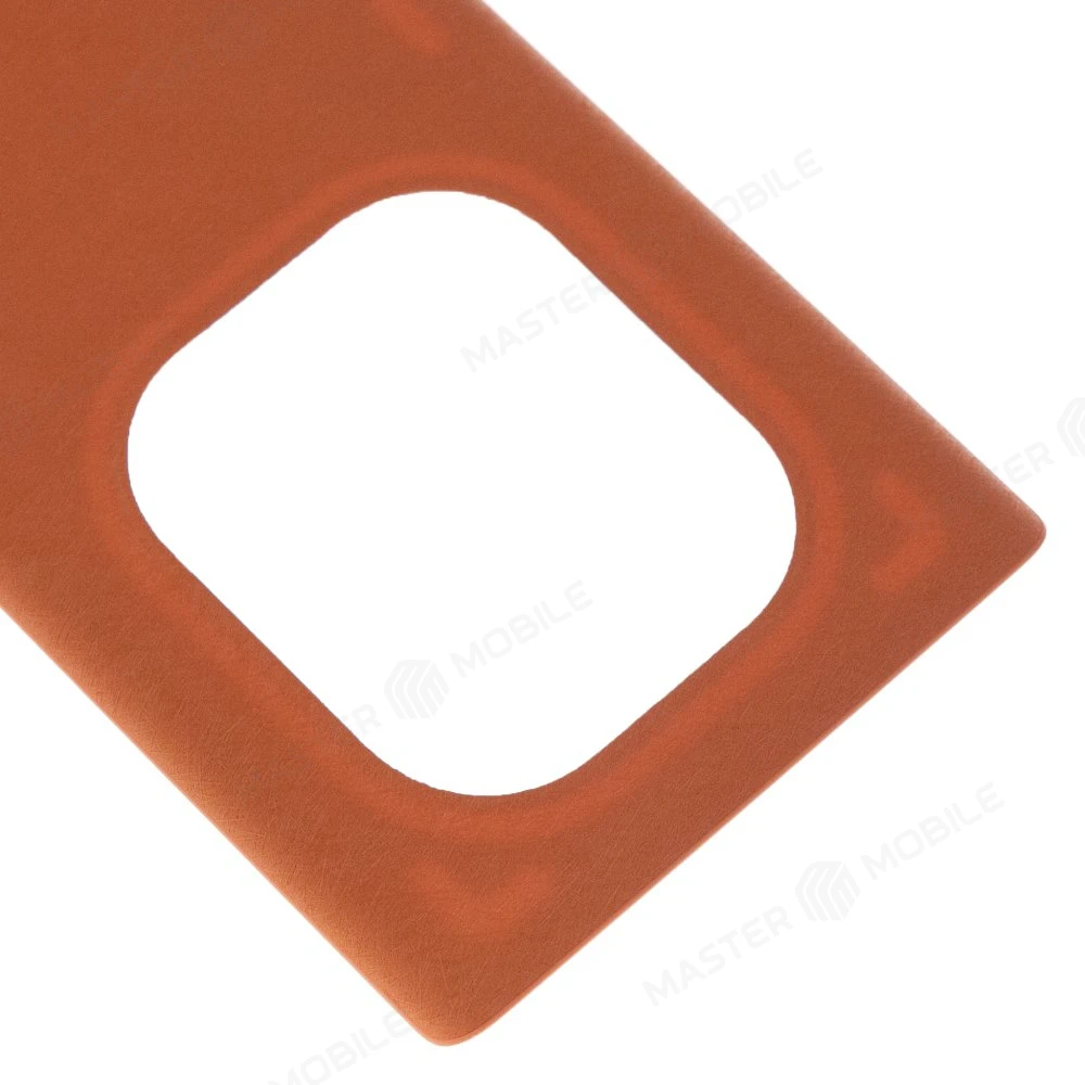 Задняя крышка для Tecno Phantom X2 5G (AD8) / Phantom X2 Pro (AD9) (оранжевый) фото №3