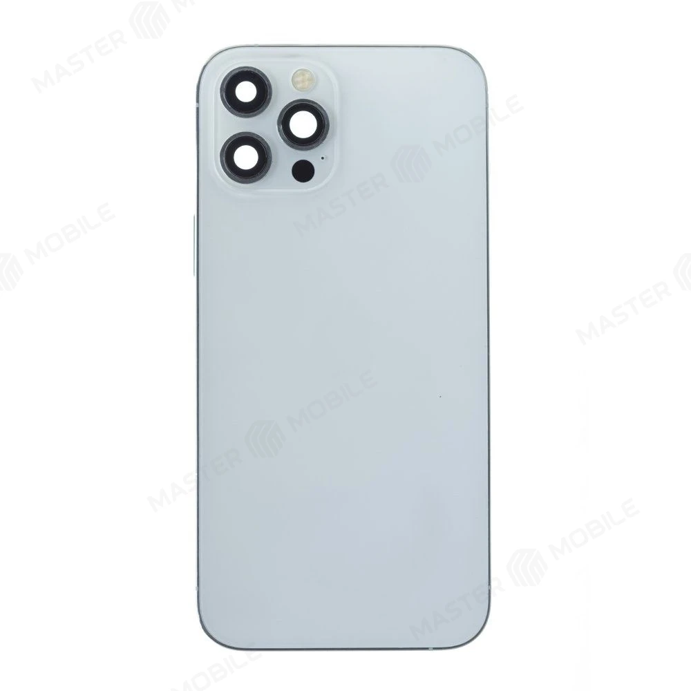 Корпус для Apple iPhone 12 Pro Max (белый) (в сборе) (ORIG100) (Снятый) (возможен дефект ЛКП)