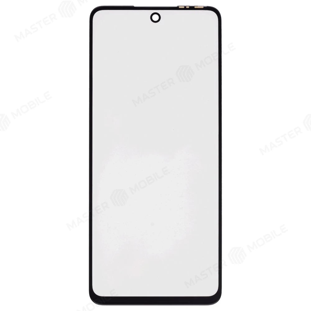 Стекло модуля для Tecno Camon 19 (CI6n) + OCA (черный) фото №1