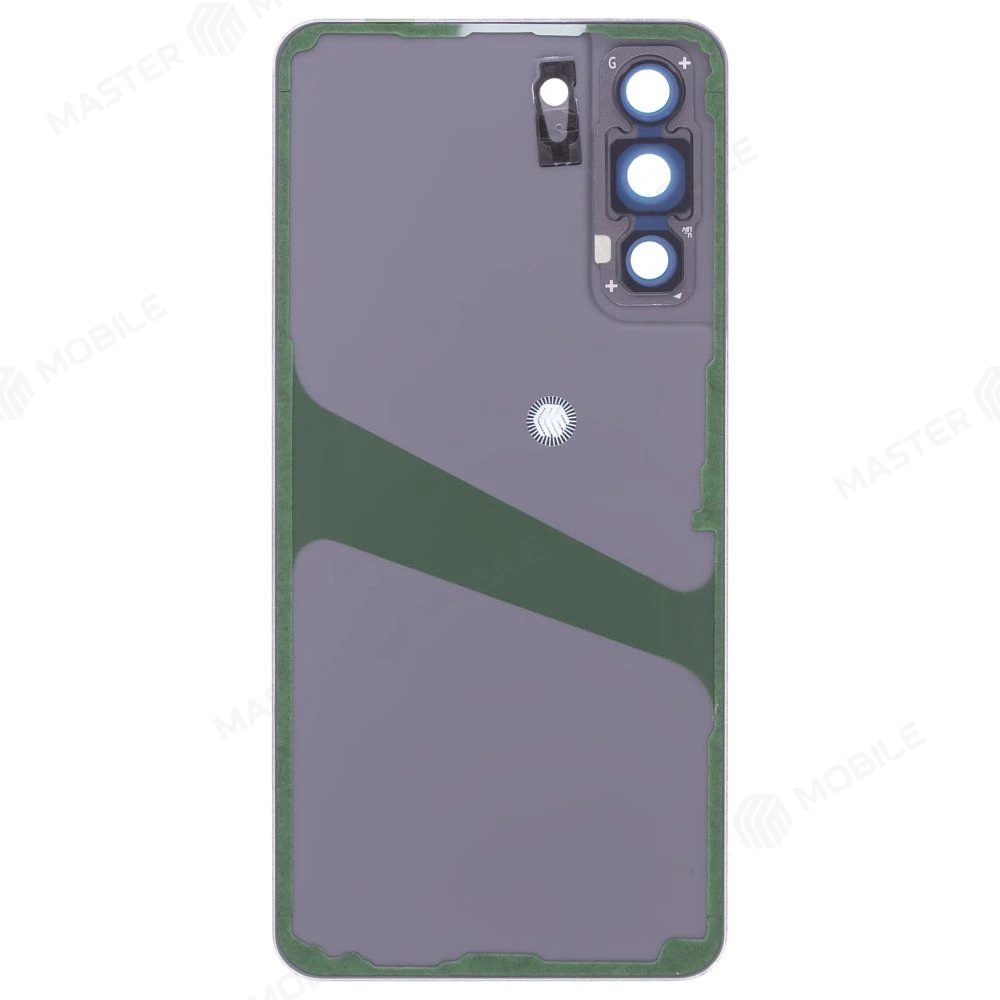 Задняя крышка для Samsung G990 Galaxy S21 FE (черный) (в сборе со стеклом камеры) (ORIG100)  фото №2