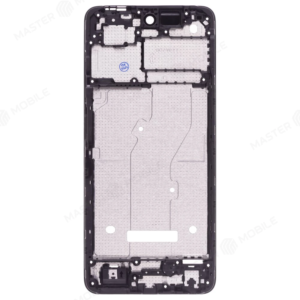 Рамка дисплея для Tecno Spark 20C (BG7n) (черный) фото №2