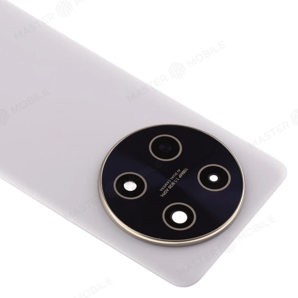 Задняя крышка для Huawei Nova 13i (CTR-L91) (белый) (в сборе со стеклом камеры) фото №3