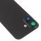 Задняя крышка для Apple iPhone 16 (черный) (в сборе со стеклом камеры и шлейфом) (Premium)  фото №3