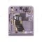 Дисплей для Samsung F731 Galaxy Z Flip 5 + тачскрин (внутренний) (фиолетовый) (в рамке) (ORIG100) (возможен дефект ЛКП) фото №3