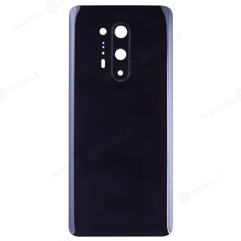 Задняя крышка для OnePlus 8 Pro (черный) (в сборе со стеклом камеры) фото №1