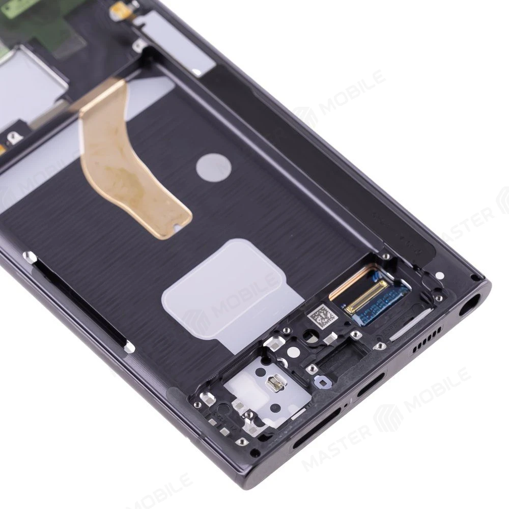 Дисплей для Samsung S908 Galaxy S22 Ultra + тачскрин (черный) (в рамке) (ORIG100) (SP) фото №4