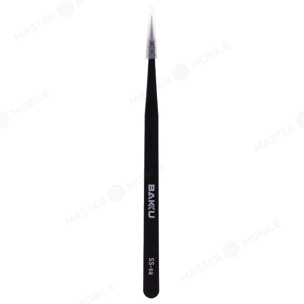 Пинцет прямой BAKU SS-SA фото №1