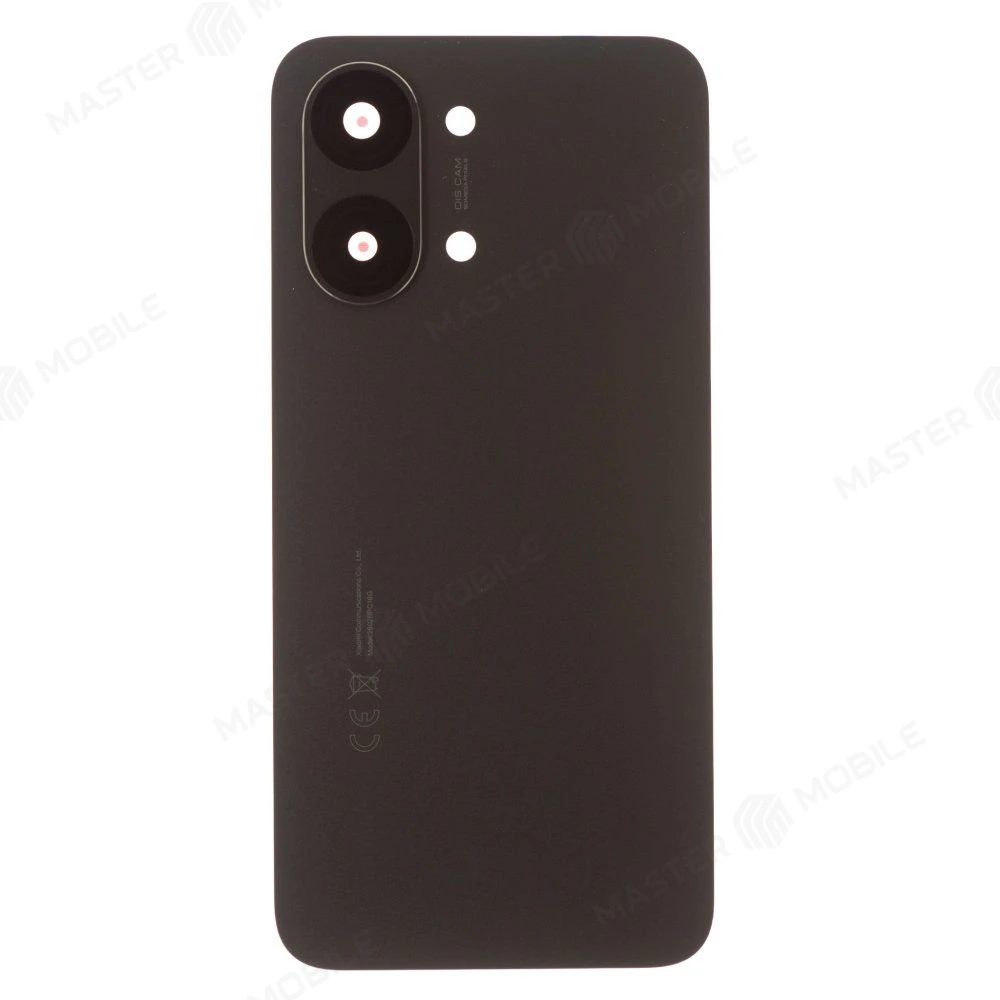 Задняя крышка для Xiaomi Poco X8 Pro Max (2602BPC18G) (черный) (в сборе со стеклом камеры)  фото №1