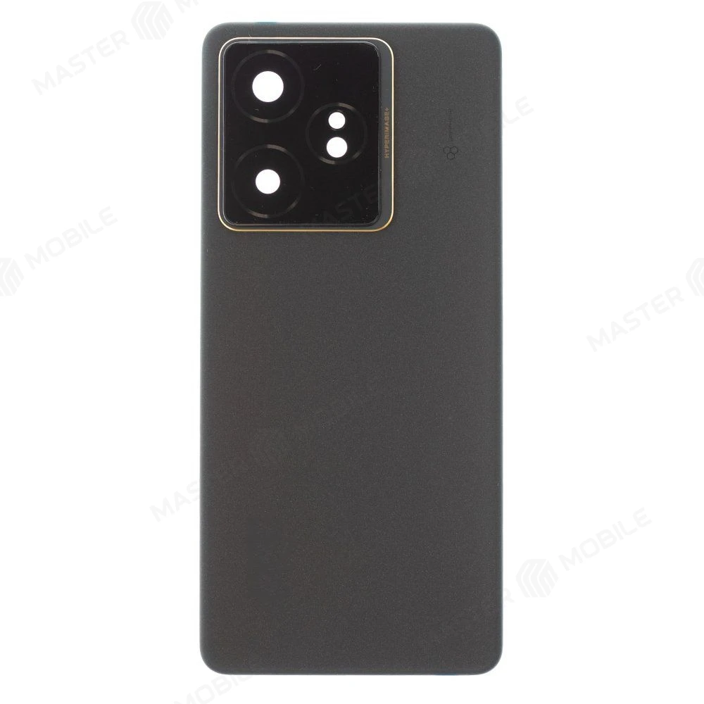 Задняя крышка для Realme GT 7 (RMX5061) (черный) (в сборе со стеклом камеры) (ORIG100)