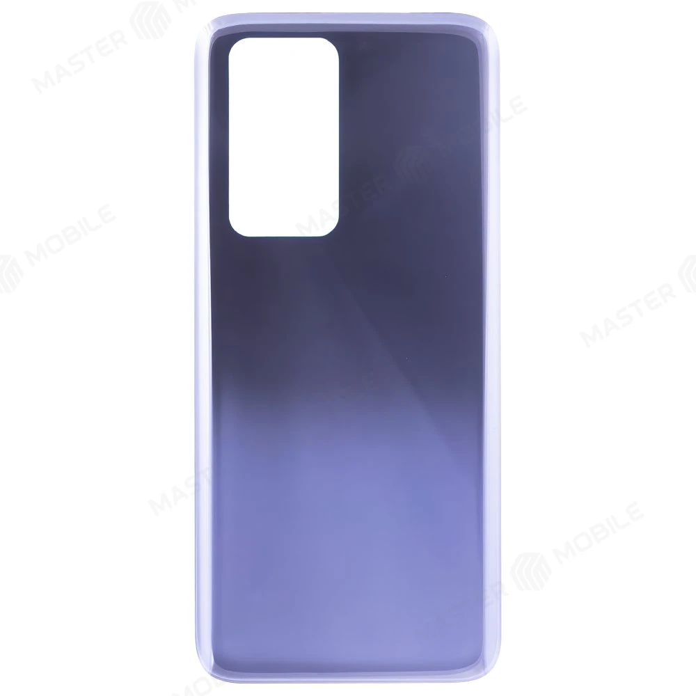 Задняя крышка для Huawei P40 Pro (ELS-NX9) / P40 Pro+ (ELS-N39) (серебристый) фото №1