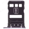 Держатель сим-карты для Huawei Mate 30 Pro (LIO-L09) (черный) фото №1