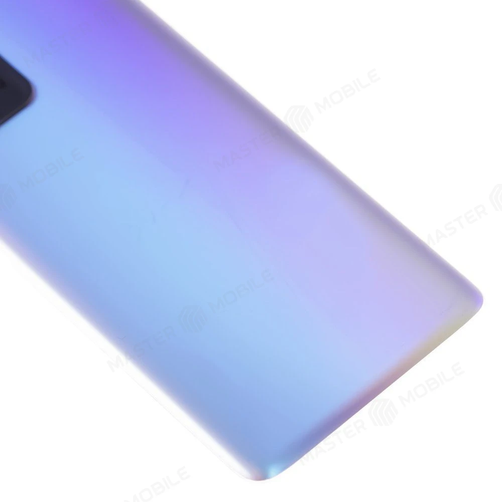 Задняя крышка для Xiaomi 11T (21081111RG) (голубой) (в сборе со стеклом камеры) (ORIG100) фото №4