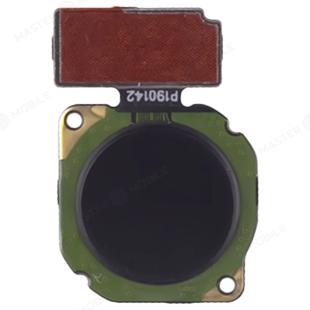 Шлейф для Huawei P20 Lite (ANE-LX1) / P8 Lite 2017 / Nova 3E (ANE-AL00) с комп. + сканер отпечатка пальца (черный)  фото №1