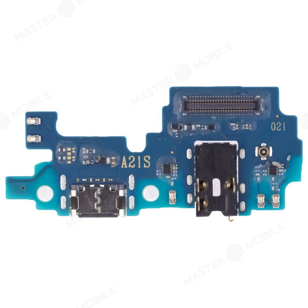 Нижняя плата для Samsung A217 Galaxy A21s с комп. + разъем зарядки + разъем гарнитуры + микрофон (ORIG100) фото №1