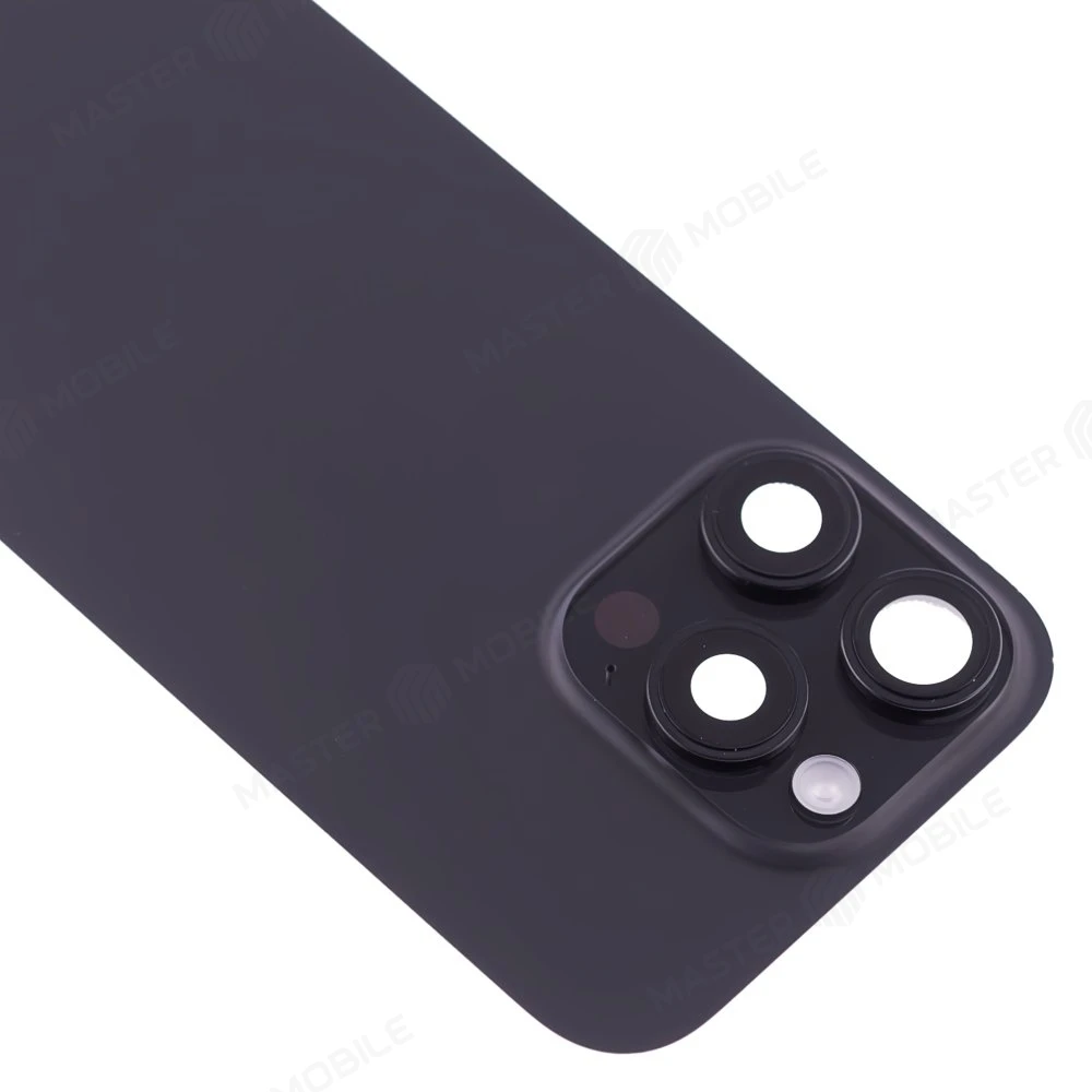 Задняя крышка для Apple iPhone 16 Pro (черный) (в сборе) (с разбора) (ORIG100) (возможен дефект ЛКП)  фото №3
