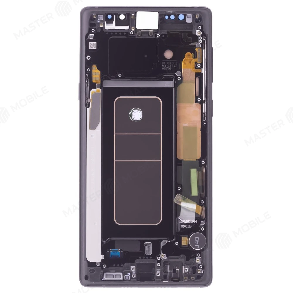 Дисплей для Samsung N960 Galaxy Note 9 + тачскрин (черный) (в рамке) (ORIG100) (возможен дефект ЛКП) фото №2