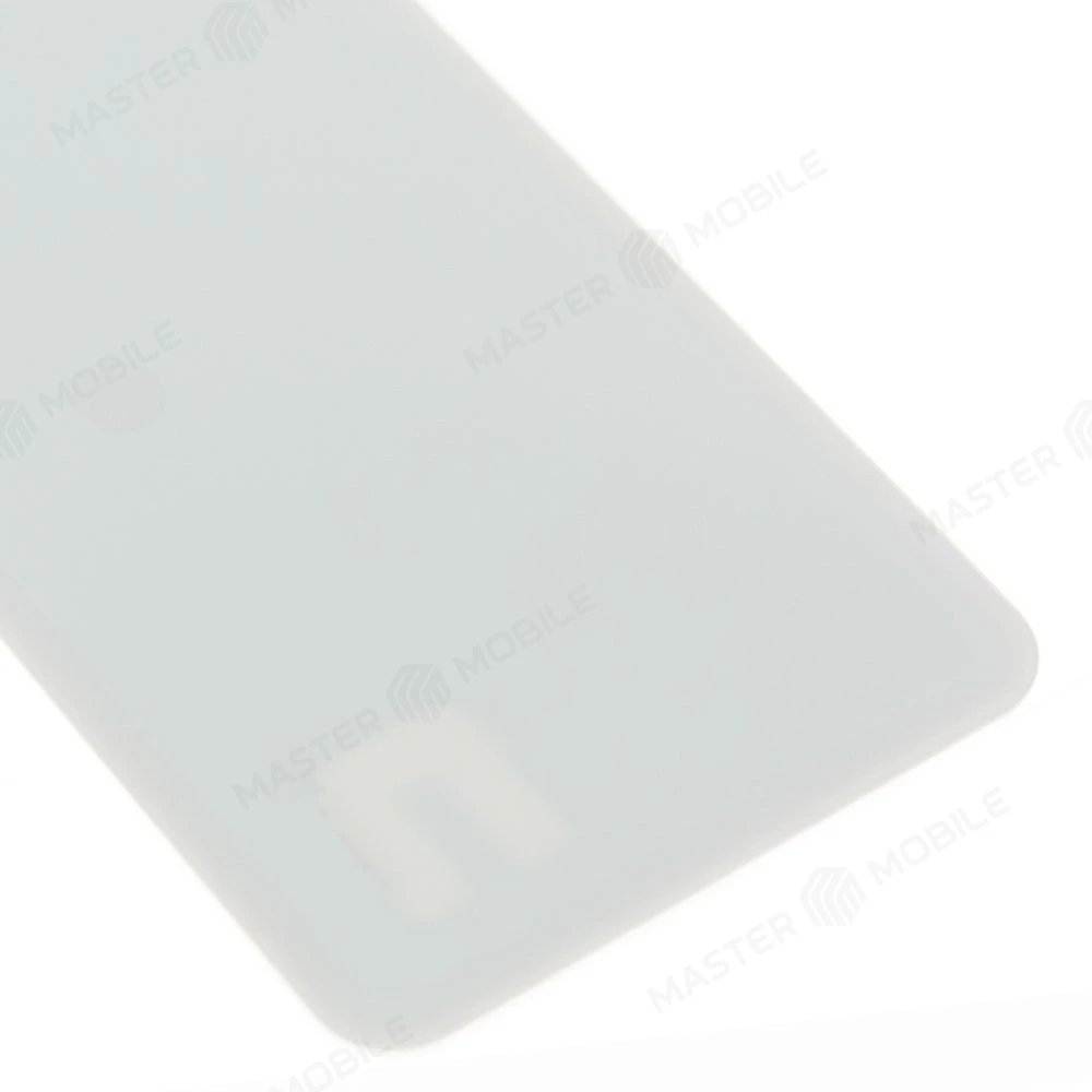 Задняя крышка для Tecno Spark 10 (KI5q) (белый) (в сборе со стеклом камеры) фото №4