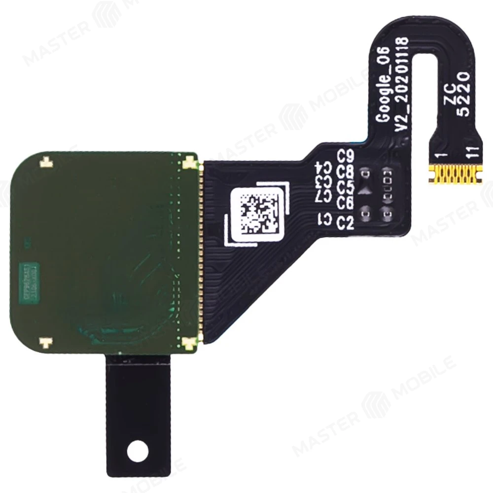 Шлейф для Google Pixel 6 (GB7N6/G9S9B16/G9S9B/GR1YH) с комп. + сканер отпечатка пальца фото №2