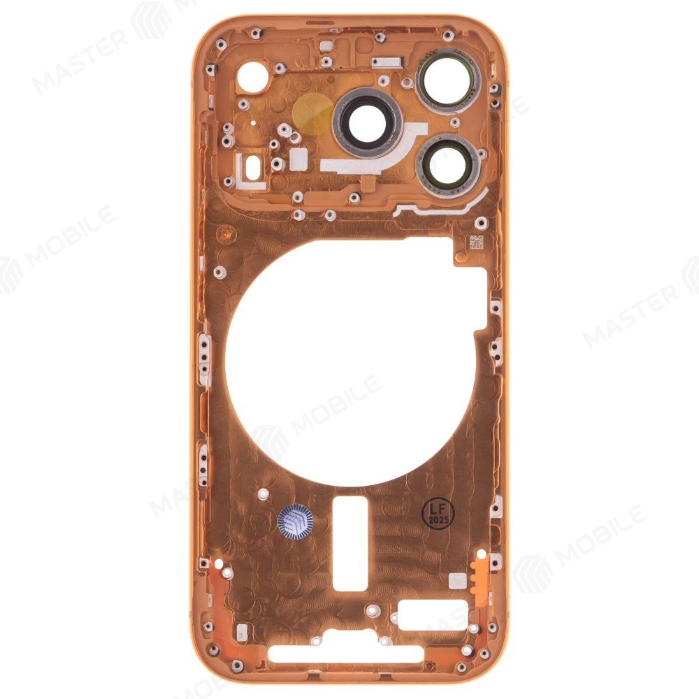 Корпус для Apple iPhone 17 Pro (SIM + eSIM) (оранжевый) (Premium) фото №3