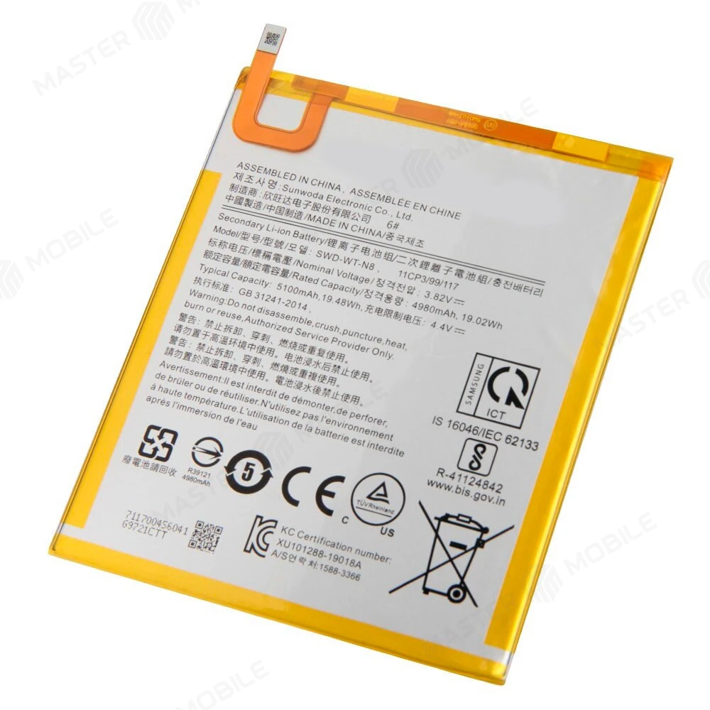 Аккумулятор для Samsung T295 Galaxy Tab A 8.0 / T290 Galaxy Tab A 8.0 (SWD-WT-N8)  фото №3