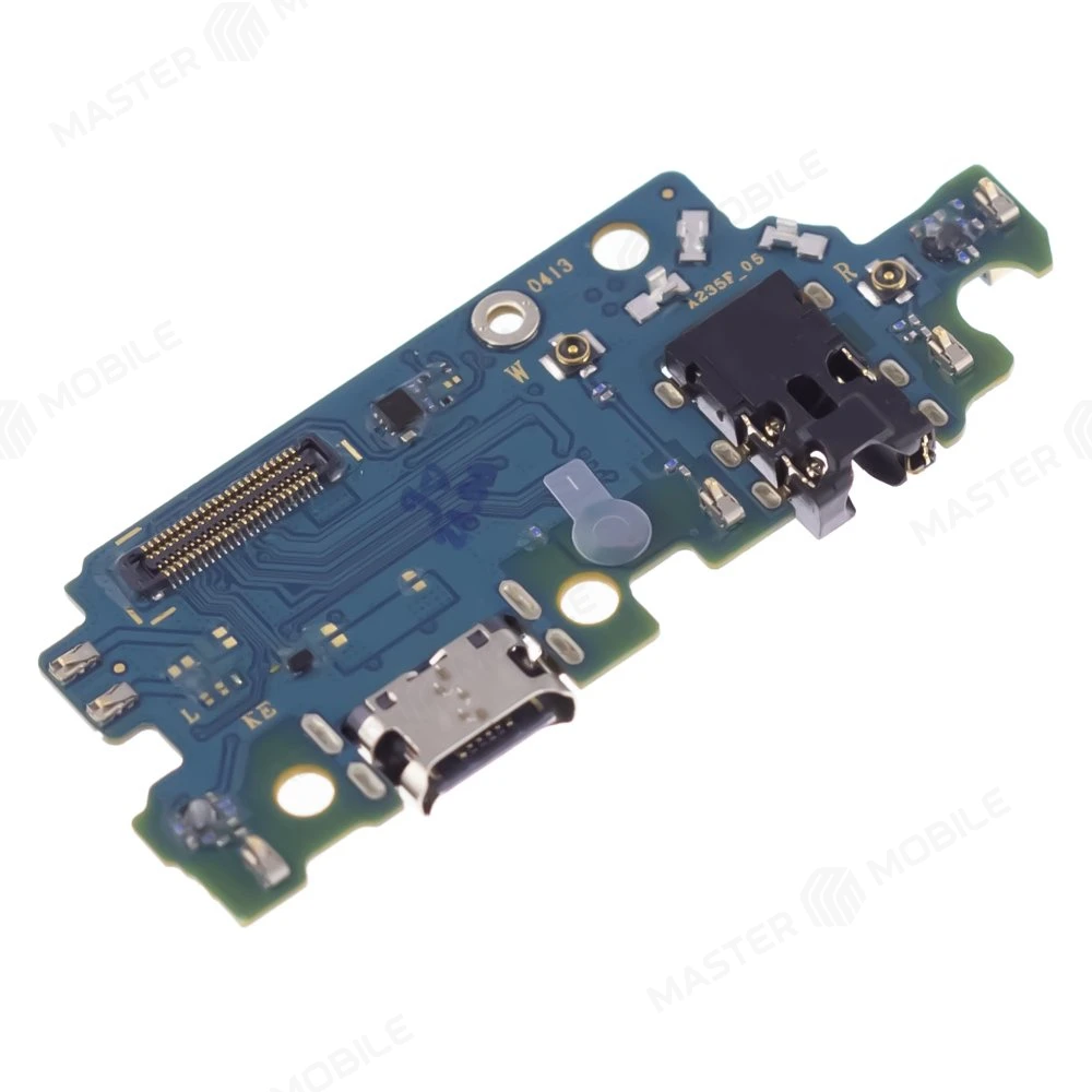 Нижняя плата для Samsung A235 Galaxy A23 / M236 Galaxy M23 5G / M336 Galaxy M33 5G с комп. + разъем зарядки + микрофон (ORIG100) фото №3