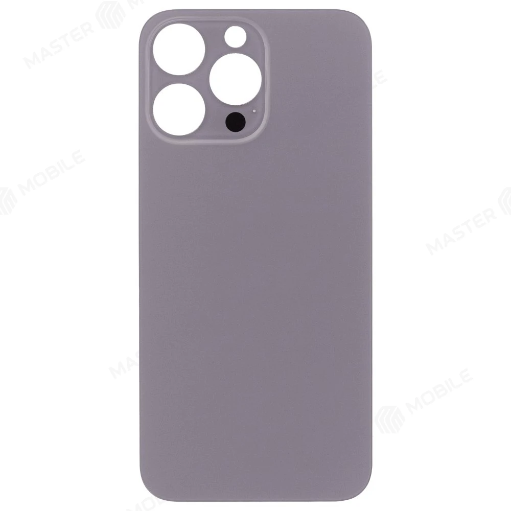 Задняя крышка для Apple iPhone 15 Pro Max (титановый) (с широким отверстием) (Premium)