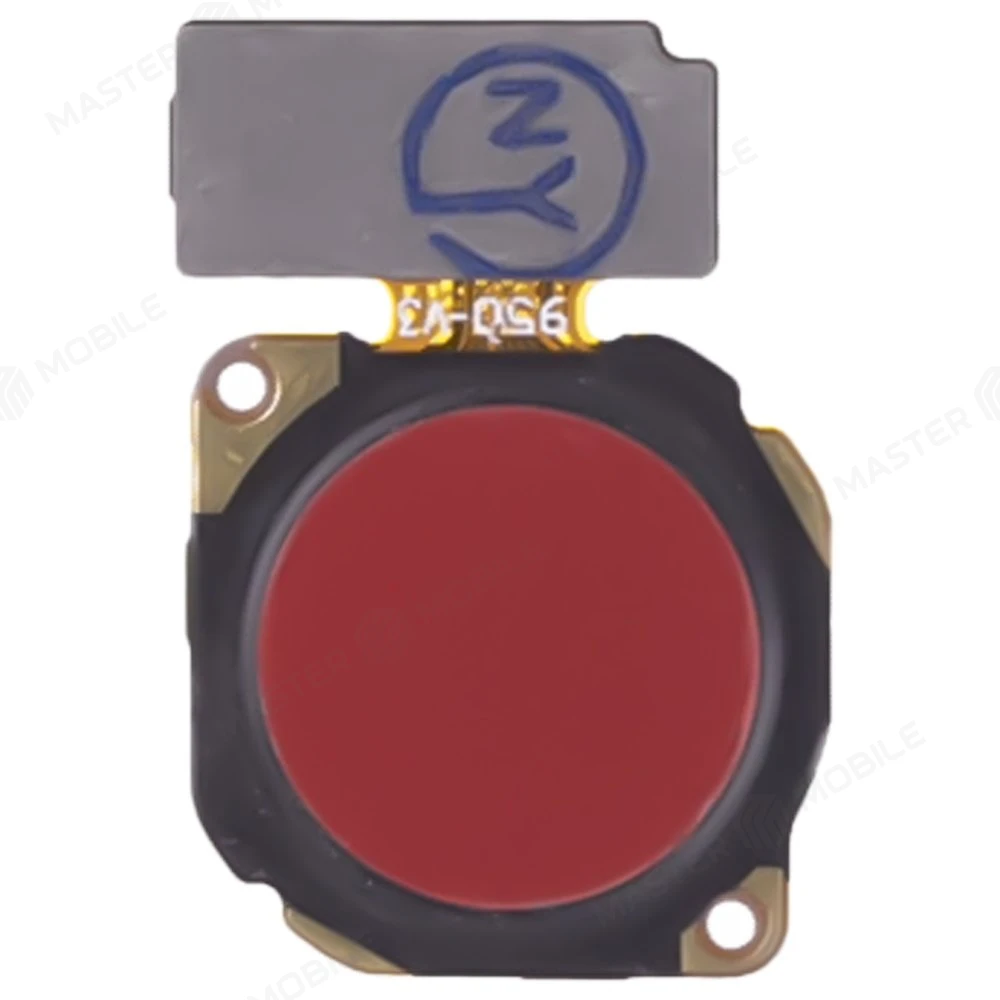 Шлейф для Huawei Nova 2i (RNE-L21) / Mate 10 Lite (RNE-L01) с комп. + сканер отпечатка пальца (красный)  фото №1