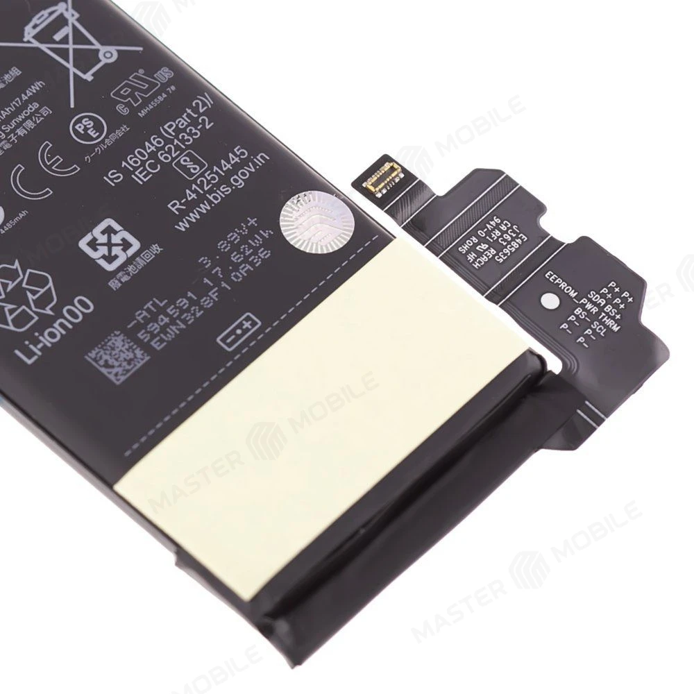 Аккумулятор для Google Pixel 8 (GKWS6/G9BQD/GZPFO/GPJ41) (GS35E) (ORIG100) (SP) фото №3