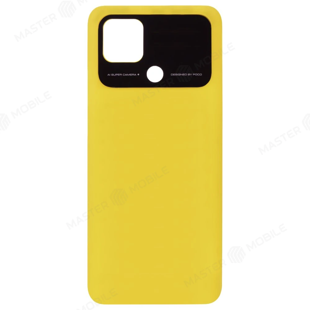 Задняя крышка для Xiaomi Poco C40 (220333QPG) (желтый)