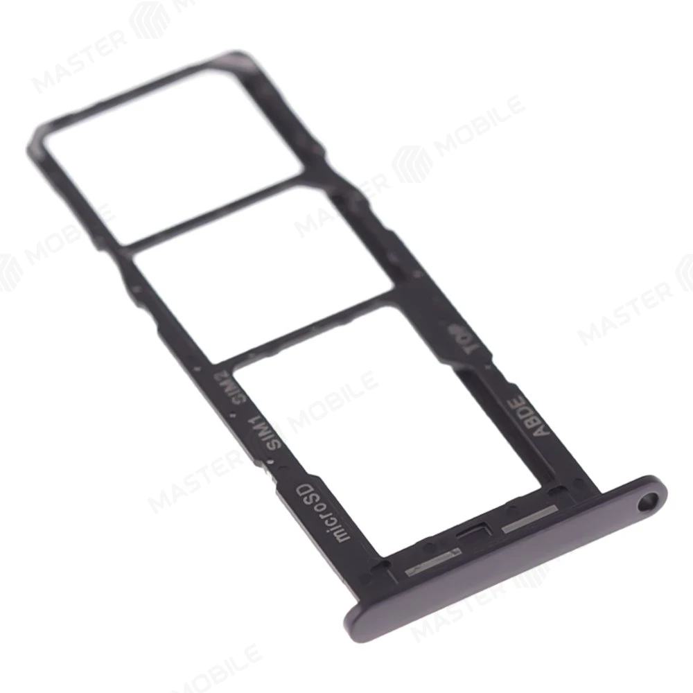 Держатель сим-карты для Samsung A245 Galaxy A24 (черный) фото №3