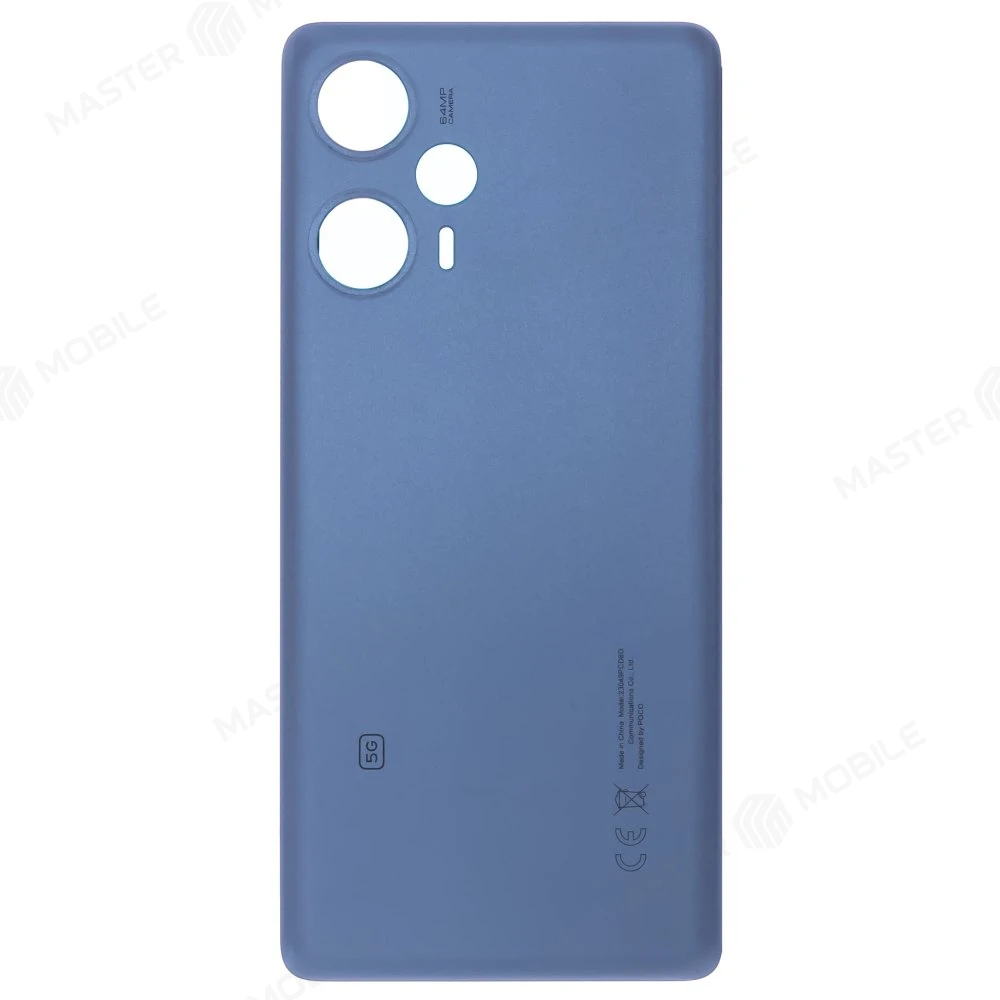 Задняя крышка для Xiaomi Poco F5 (23049PCD8G) (синий)