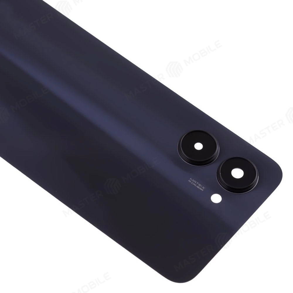 Задняя крышка для Realme C33 (RMX3624) (черный) (в сборе со стеклом камеры) фото №3