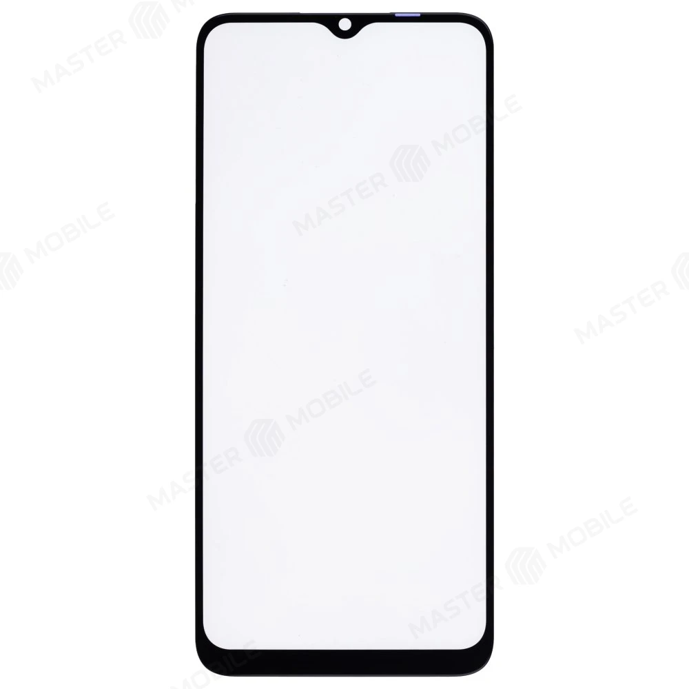 Стекло модуля для Realme C25 (RMX3191) / C25S (RMX3195) / Narzo 50A (RMX3430) + OCA (черный)  фото №1