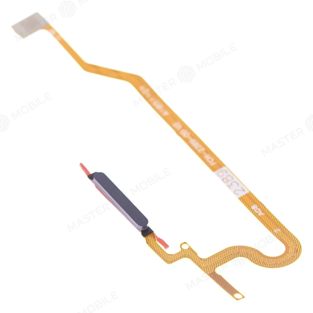 Шлейф для Vivo Y36 4G (V2247) с комп. + сканер отпечатка пальца (черный)  фото №3