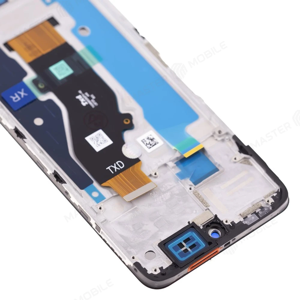 Дисплей для Tecno Spark 30 4G (KL6) + тачскрин (черный) (в рамке) (ORIG) фото №3