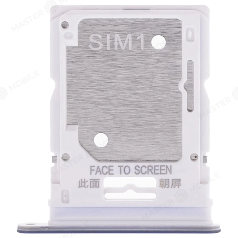 Держатель сим-карты для Xiaomi Poco X4 Pro 5G (2201116PG) (синий) фото №1