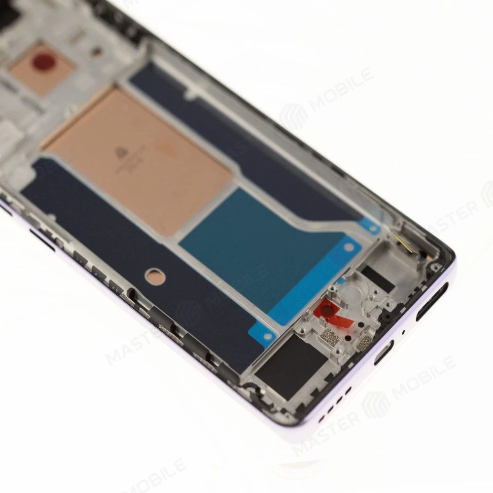 Дисплей для Infinix Zero 30 5G (X6731) + тачскрин (фиолетовый) (в рамке) (ORIG100) (SP) фото №4