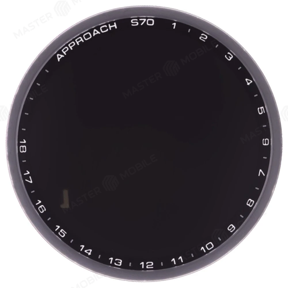 Дисплей для Garmin Approach S70 (42 мм) + тачскрин (черный) (ORIG100)
