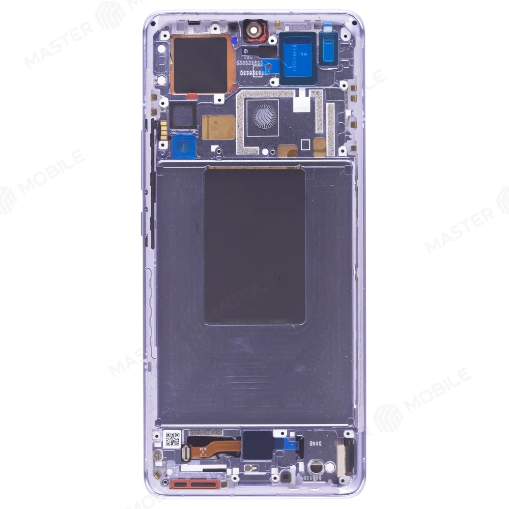 Дисплей для Xiaomi 12 Pro (2201122G) + тачскрин (голубой) (в рамке) (ORIG100) (SP) фото №2