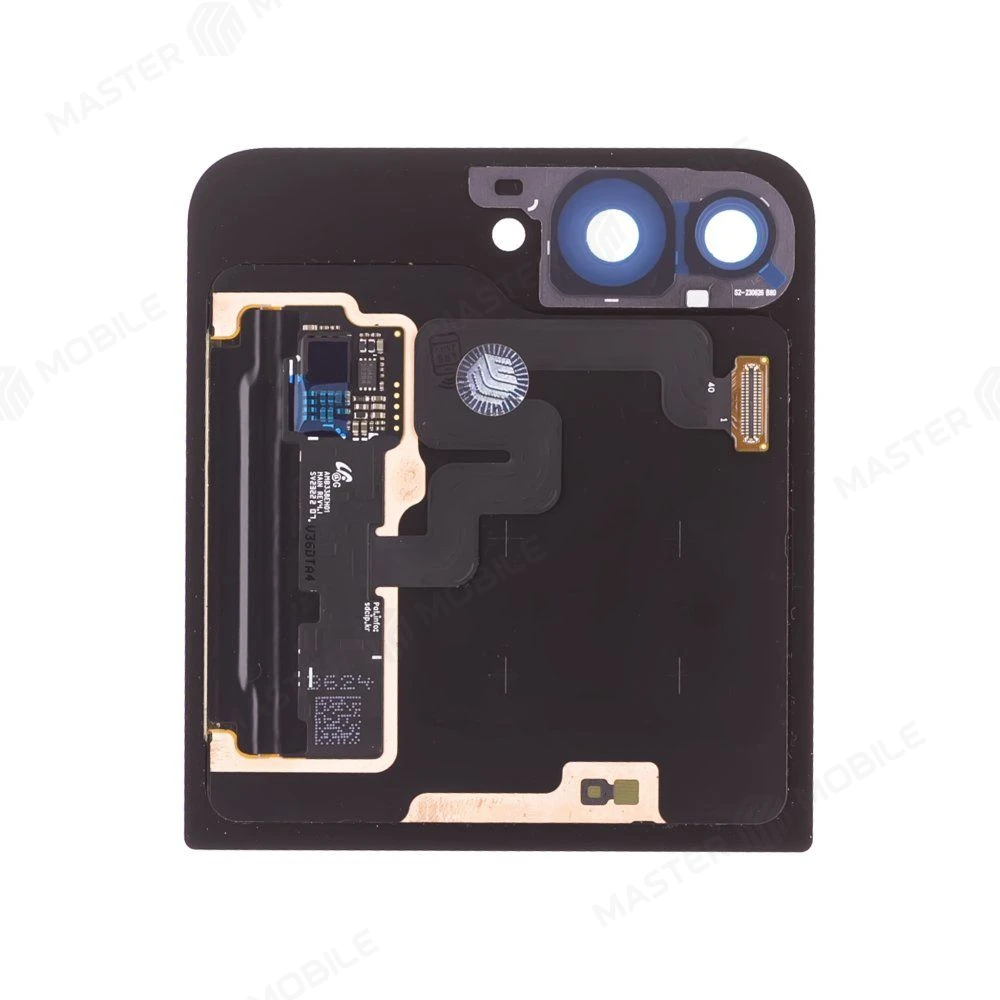 Дисплей для Samsung F731 Galaxy Z Flip 5 + тачскрин (внешний) (черный) (ORIG100) (возможен дефект ЛКП) фото №2