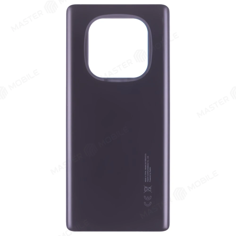 Задняя крышка для Xiaomi Redmi Note 14 Pro 4G (24116RACCG) (черный) фото №1