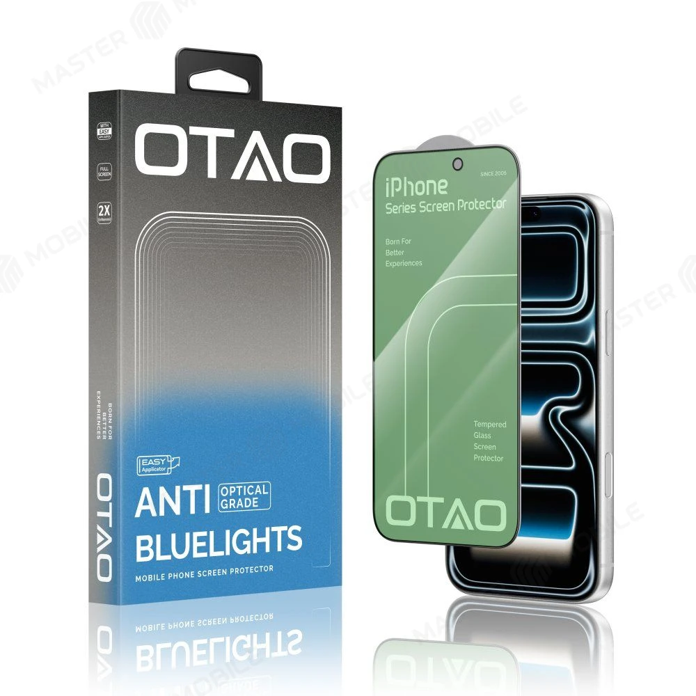 Защитное стекло OTAO Anti-Blue Light для Apple iPhone 17 Pro Max / iPhone 18 Pro Max 