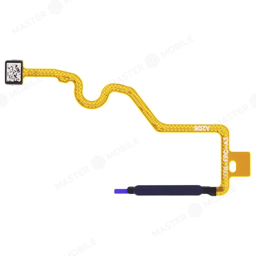 Шлейф для Infinix Smart 8 Pro (X6525B) с комп. + сканер отпечатка пальца (черный) фото №1